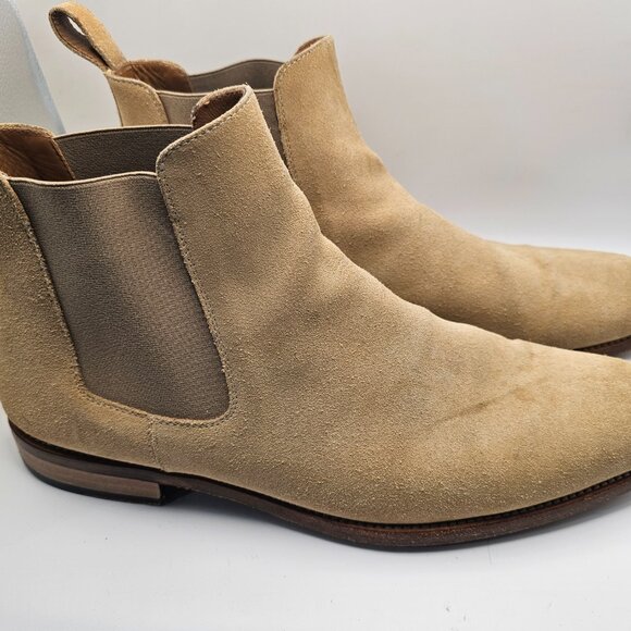 Taft The Jude Handcrafted Suede Chelsea Slip-on Boots Men\'s size 45/11.5 main image 4